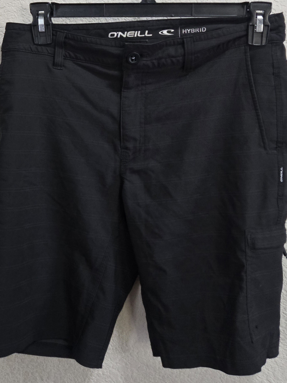 O'Neill Men's Black Hybrid Shorts